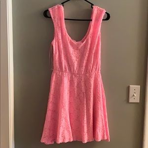 Juniors Pink Dress